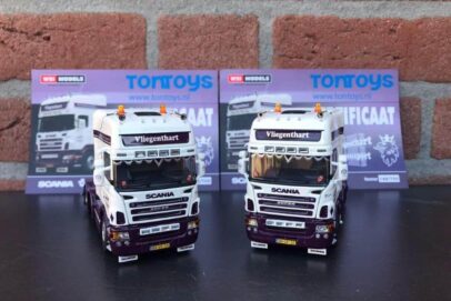 ARTNR 02-2828 SCANIA R5 TOPLINE 6X2 TWIN STEER VLIEGENTHART AANBIEDING