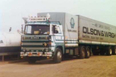 SCANIA 141 MOTORWAGEN ZWEEDSE BACKPACK OPBOUW   OLSEN & WRIGHT