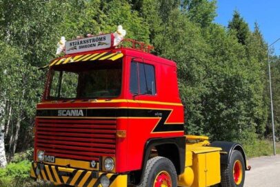 MODELSET SCANIA 142 TORPEDO EN SCANIA 140 STJARNSTROMS SET