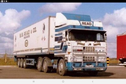 DAF 3600 SPACE CAB MET 3 ASSIGE KLASSIEKE OPLEGGER BB READ