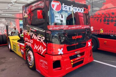 SCANIA (RESIN) RACETRUCK TANKPOOL24 RACING