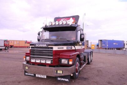 SCANIA  142 TORPEDO 6X2 SLEEPAS TREKKER  BIRKEBEKK