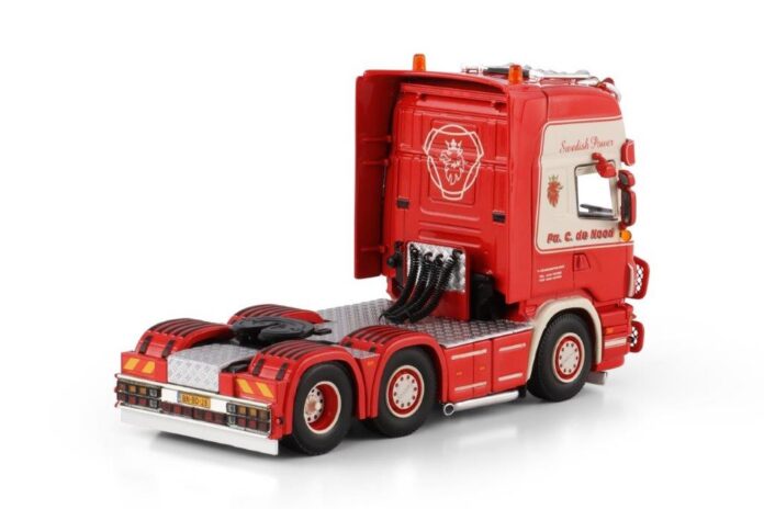 WSI  SCANIA  R 4 TOPLINE 6X2 TWIN STEER C. DE  NOOD  EXCLUSIEF MODEL TONOYS - Afbeelding 5