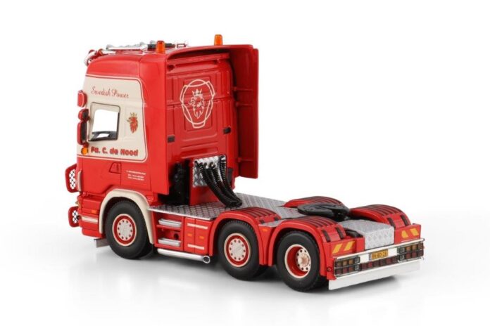 WSI  SCANIA  R 4 TOPLINE 6X2 TWIN STEER C. DE  NOOD  EXCLUSIEF MODEL TONOYS - Afbeelding 4