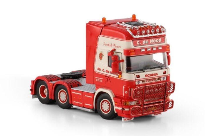 WSI  SCANIA  R 4 TOPLINE 6X2 TWIN STEER C. DE  NOOD  EXCLUSIEF MODEL TONOYS - Afbeelding 3
