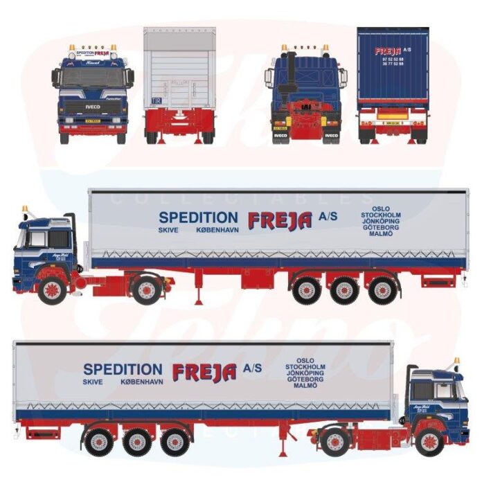 IVECO TURBOSTAR MET 3 ASSIGE HUIFOPLEGGER  FREJA AAGE HALD - Afbeelding 2