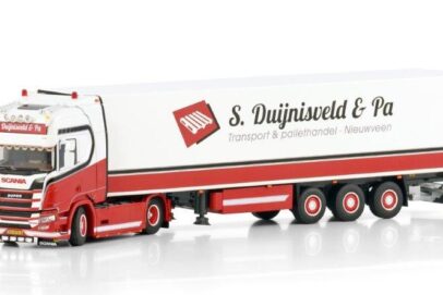 SCANIA  R HIGHLINE I CR 20H 4X2 + REEFER TRAILER 3 AXLE  S. DUIJNISVELD
