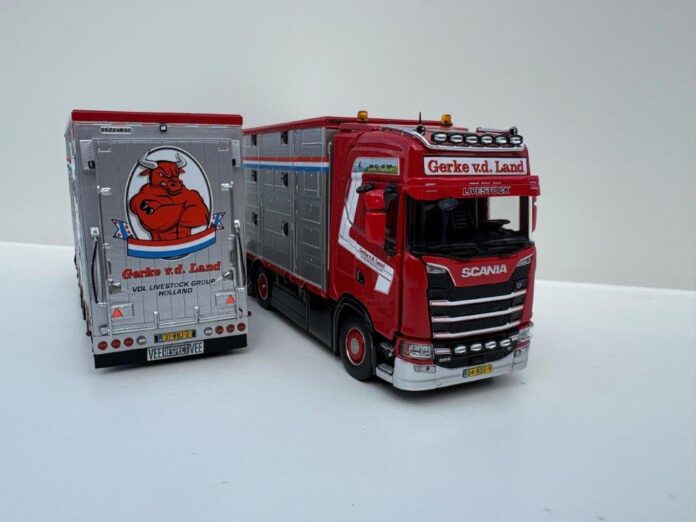 SCANIA  S SERIES  LIVESTOCK  COMBINATION  GERKE V.D. LAND