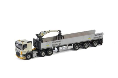   DAF CF SLEEPER CAB MY 2017 6X2 BRICKTRAILER 3 AXLE  DIAMANT BETON BV 