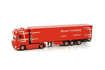   DAF XF SUPER SPACE CAB MY 2017 4X2 REEFER TRAILER  3 AXLE  HENRI VERKLEIJ 