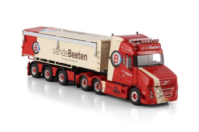   VLASTUIN VT5 6X2 TAG AXLE+TIPPER TRAILER 3 AXLE VAN DE BEETEN EXCLUSIEF TONTOYS OSS - Afbeelding 3