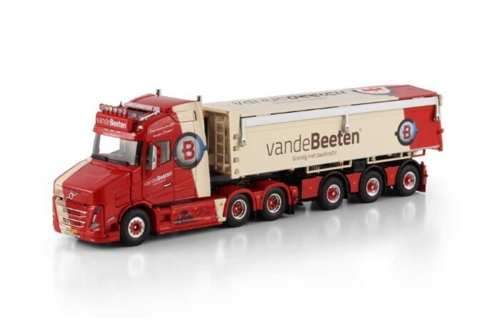   VLASTUIN VT5 6X2 TAG AXLE+TIPPER TRAILER 3 AXLE VAN DE BEETEN EXCLUSIEF TONTOYS OSS - Afbeelding 2