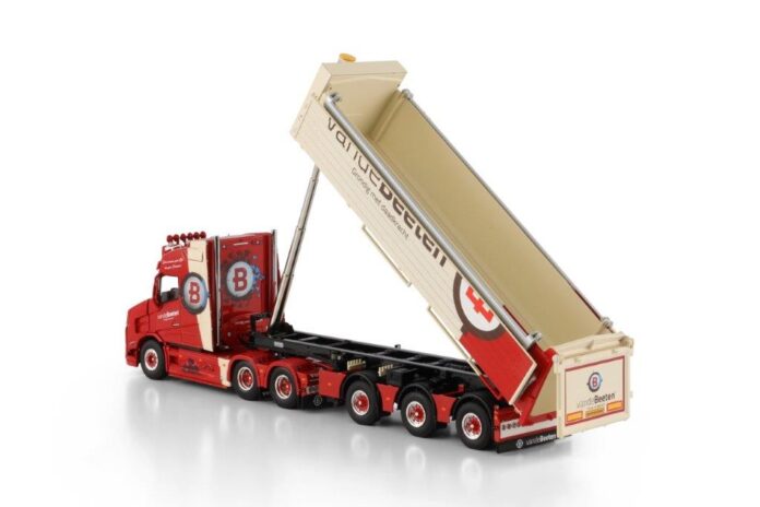   VLASTUIN VT5 6X2 TAG AXLE+TIPPER TRAILER 3 AXLE VAN DE BEETEN EXCLUSIEF TONTOYS OSS - Afbeelding 6