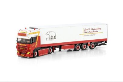    DAF XF SUPER SPACE CAB MY2017 4X2 + REEFER TRAILER 3 AXLE  JAN C. SWIJNENBURG 