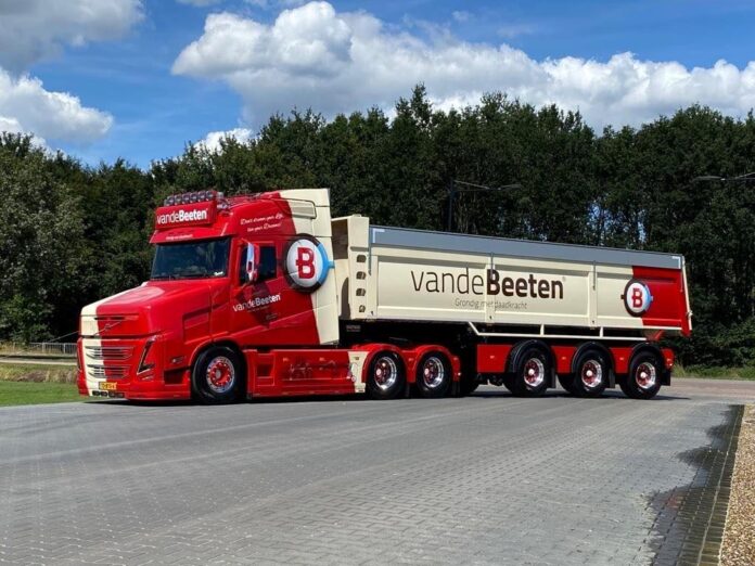   VLASTUIN VT5 6X2 TAG AXLE+TIPPER TRAILER 3 AXLE VAN DE BEETEN EXCLUSIEF TONTOYS OSS - Afbeelding 9