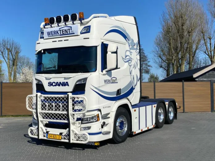 Werktent.nl - Scania Next Gen R580 sleepas trekker
