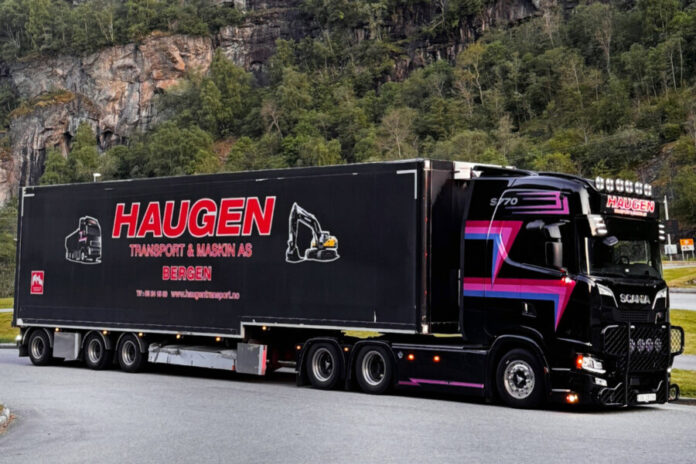 Haugen; SCANIA S HIGHLINE CS20H 6X4 SEMI | WSI Models - Afbeelding 3