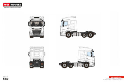 White Line; DAF XG MY25 6X2 MIDLIFT AXLE | WSI Models