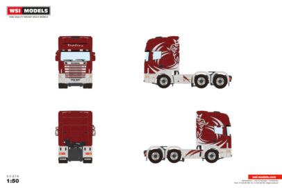 Premium Line; SCANIA 4 SERIES TOPLINE 6X2 TWIN STEER