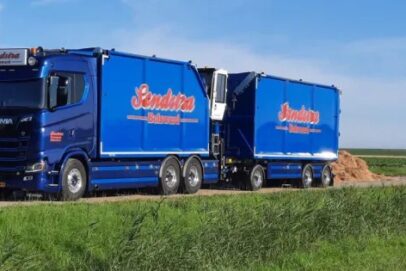 Sandstra Transport - Scania NGS 770 mest combinatie
