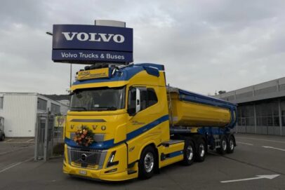 De Paola - Volvo FH Aero Globetrotter 6x4 met 2-assige kipper