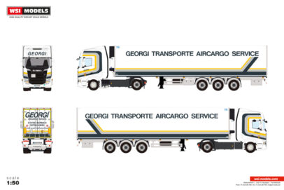 Georgi-Transporte; SCANIA R HIGHLINE CR20H 4X2 REEFER TRAILER - 3 AXLE