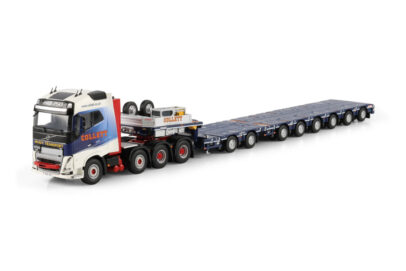 Collett; VOLVO FH5 GLOBETROTTER 8X4 MANOOVR WITH 2 AXLE DOLLY - 6 AXLE
