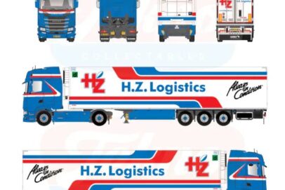 HZ Logistics - Scania Next Gen S Highline met 3-assige koeloplegger