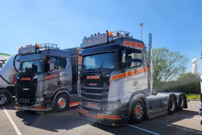 STPS - Scania Next Gen 6x2 sleepas trekker