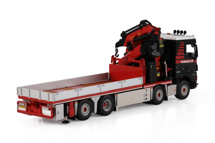 Mammoet Merchandising; VOLVO FH 5 SLEEPER CAB RIGED FLATBED TRUCK 8X2 TAG AXLE WITH PALFINGER PK 78002 SH + JIB - Afbeelding 2