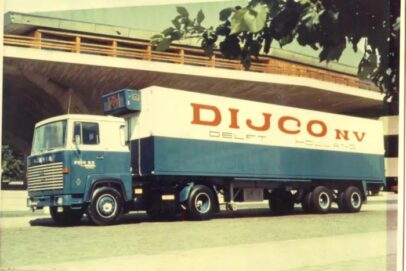 Dijco - Scania 140 met 2-assige klassieke koeloplegger