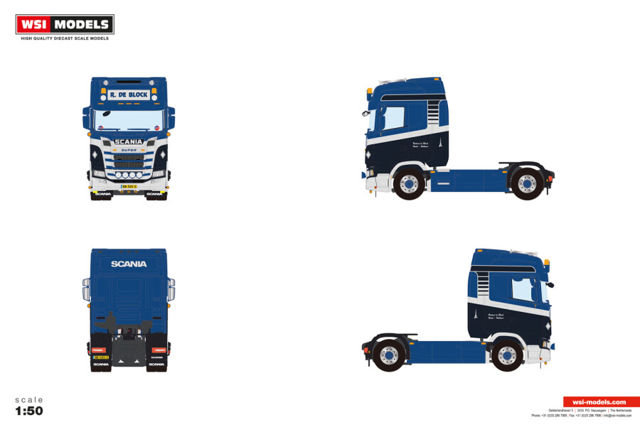 Roland de Block; SCANIA S HIGHLINE CS20H 4X2 - Afbeelding 2