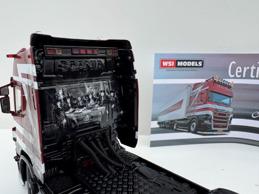 WSI SCANIA R HIGHLINE I CR20H 4X2 REEFER TRAILER -3 AXLE NICK DEN OTTER - Afbeelding 7